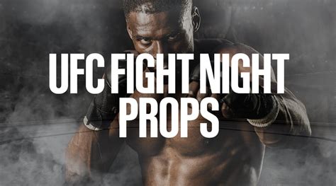 ufc prop bets tonight|UFC Prop Bets: 3 Picks For Song vs Gutierrez Fight Night .